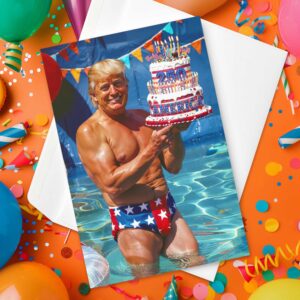 America 250 Birthday! Speedo Trump Card