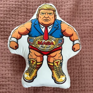 Trump Plush Wrestler Pillow